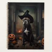 Staffordshire Terrier Pumpkins Halloween Scary Planner (Voorkant)