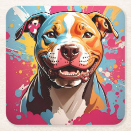 Staffordshire verjaardag kartonnen onderzetters