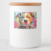 Staffordshire verjaardag voedselcontainer etiket (Voorkant)