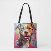 Staffordshire Verjaardags Fun Tote Bag (Voorkant)