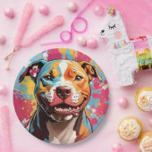 Staffordshire Verjaardagsfeest Papieren Bordje (Feest)