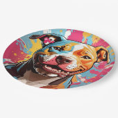 Staffordshire Verjaardagsfeest Papieren Bordje (Gekanteld)