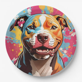 Staffordshire Verjaardagsfeest Papieren Bordje