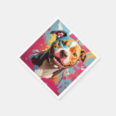 Staffordshire Verjaardagsplezier Servet (Hoek)