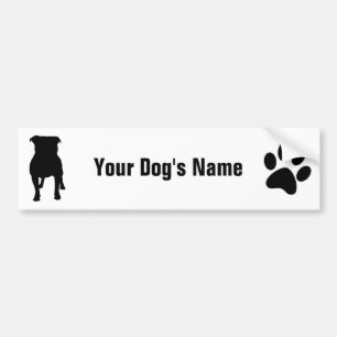 Staffordwerper スドタnokフォッfabrieksschip bumpersticker