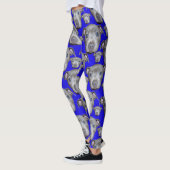 Stafforshire Bull Terrier Puppy Face Leggings (Links)