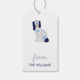 Stafforshire Spaniel Custom Gift Labels Cadeaulabel