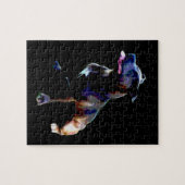 Staffy Bull Terrier olieverf, puzzel Legpuzzel (Horizontaal)