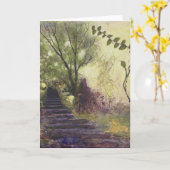 Staffy Compassion-Kaart Kaart (Gele Bloem)