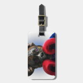 Staffy Dog Boxer Fun Animal Bagagelabel (Voorkant verticaal)