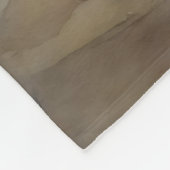 Staffy hond Portret Fleece Deken (Hoek)