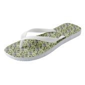 Staffy in de madeliefjes, teenslippers (Schuin)