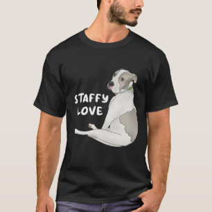 Staffy Love T-shirt