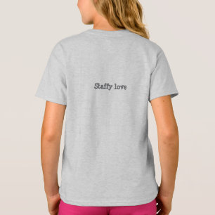 Staffy Love T-shirt