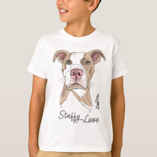 Staffy Love - Zani Mo Bescherming T-shirt