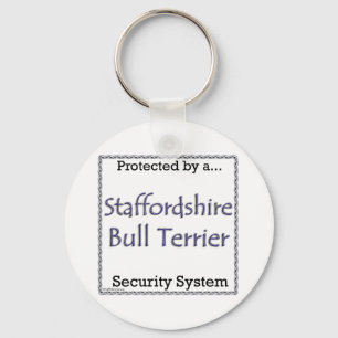 Staffy Security System Sleutelhanger