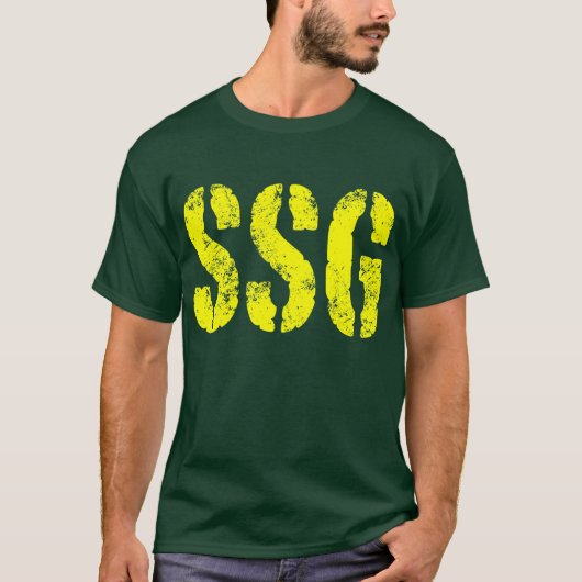 Stafsersergeant SSG T-shirt (Voorkant)