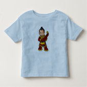 Stafslever Bancha Ninja Shenkuu Kinder Shirts (Voorkant)