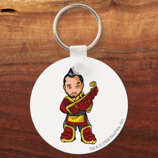 Stafslever Bancha Ninja Shenkuu Sleutelhanger (Voorkant)