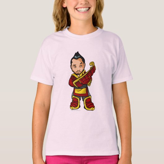 Stafslever Bancha Ninja Shenkuu T-shirt (Voorkant)