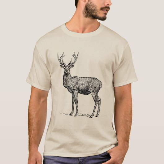 Stag 02 t-shirt (Voorkant)