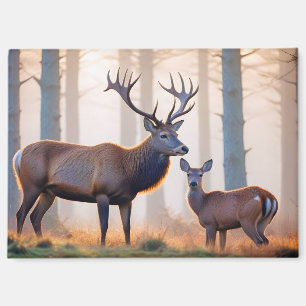 Stag Animal Natuur Wildlife Affection Caring Magneet