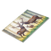 Stag Animal Natuur Wildlife Affection Caring Notitieblok (Schuin)