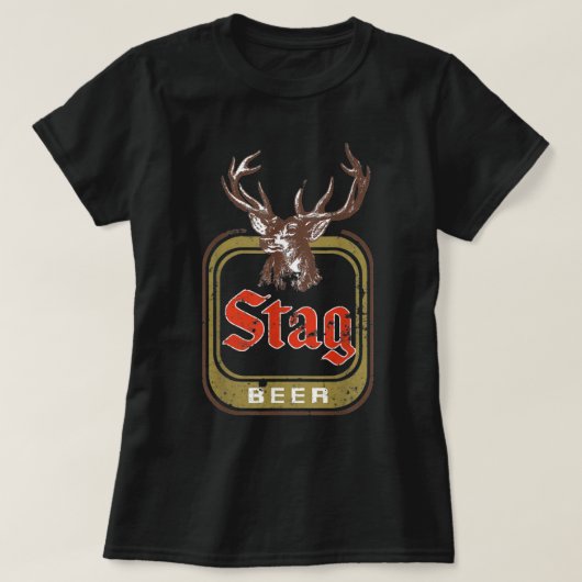  Stag Beer T-shirt (Design voorkant)
