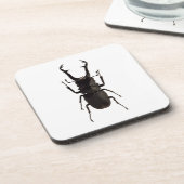 Stag Beetle Bier Onderzetter (Linkerzijde)