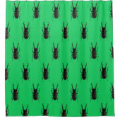 Stag Beetle Douchegordijn (Voorkant)