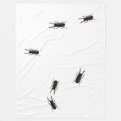 Stag Beetle Fleece Deken (Voorkant)