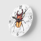 Stag Beetle Insect Art Entomology Ronde Klok (Hoek)