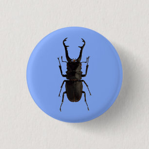 Stag Beetle Ronde Button 3,2 Cm