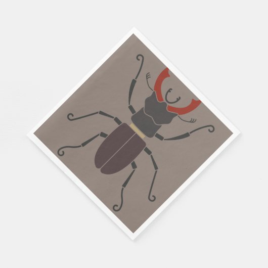Stag Beetle Servet (Hoek)