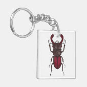 Stag beetle sleutelhanger (Voorkant Links)