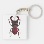 Stag beetle sleutelhanger (Achterkant)