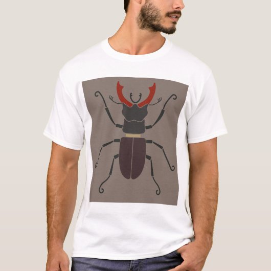 Stag Beetle T-shirt (Voorkant)
