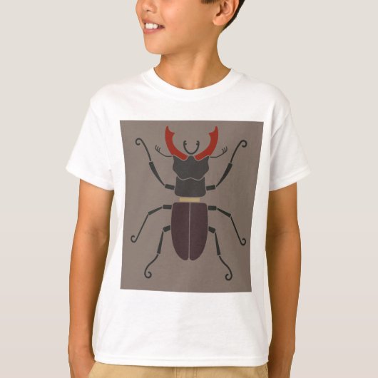 Stag Beetle T-shirt (Voorkant)