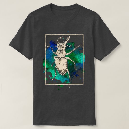 Stag Beetle T-shirt (Design voorkant)