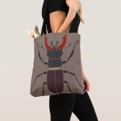 Stag Beetle Tote Bag