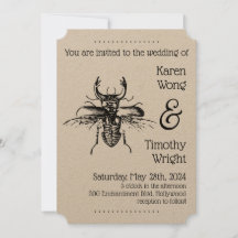  Stag Beetle Wedding