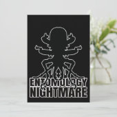 Stag Beetles Beetle Bugs Entomology Geek Kaart (Staand voorkant)