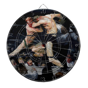 Stag bij Sharkey's 1909 Dartbord