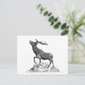 Stag - Blank Briefkaart (Staand voorkant)