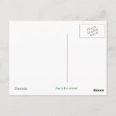 Stag - Blank Briefkaart (Achterkant)