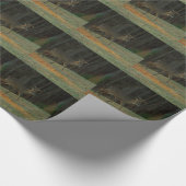 Stag/Buck Deer Green Camouflage Cadeaupapier (Hoek)