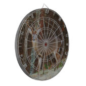 Stag/Buck Deer Oak Camouflage Dartbord (Voorkant Links)