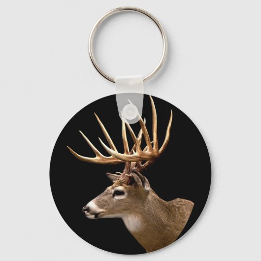 Stag Buck Deer Sleutelhanger (Voorkant)