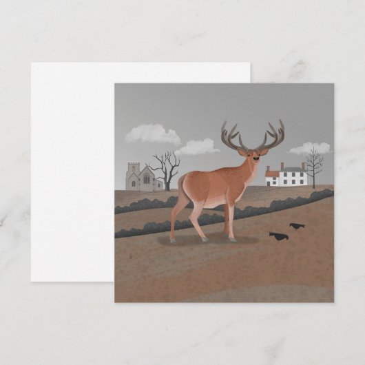 Stag Card (Voorkant / Achterkant)