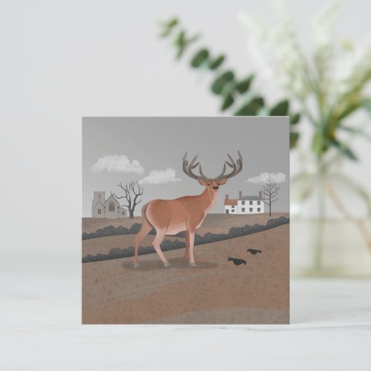 Stag Card (Staand voorkant)